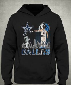Dallas Cowboys Prescott And Mavericks Doncic City Champion Shirt Hoodie Sweater 3