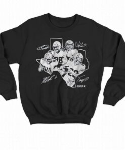 Dallas Star Collage Dak Prescott Micah Parsons Ceedee Lamb And Tony Pollard Shirt 4