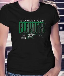 Dallas Stars Fanatics Branded 2023 Stanley Cup Playoffs Crease T-shirt Dallas Stars Fanatics Branded 2023 Stanley Cup Playoffs Crease T-shirt