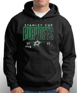 Dallas Stars Fanatics Branded 2023 Stanley Cup Playoffs Crease T-shirt 2 Dallas Stars Fanatics Branded 2023 Stanley Cup Playoffs Crease T shirt 3