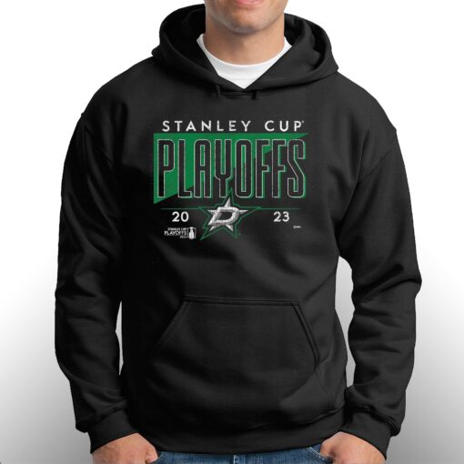 Dallas Stars Fanatics Branded 2023 Stanley Cup Playoffs Crease T-shirt