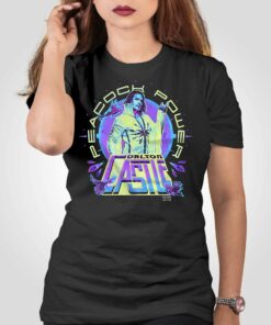 Dalton Castle Planet Peacock T-shirt Dalton Castle Planet Peacock T-shirt