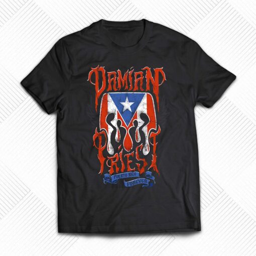 Damian Priest Puerto Rico Forever T-shirt