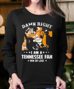 Damn Right Im Tennessee Volunteers Fan Win Or Lose Unisex T-shirt 3 Damn Right Im Tennessee Volunteers Fan Win Or Lose Unisex T shirt 4