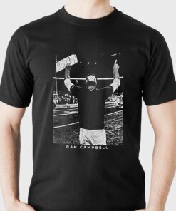 Dan Campbell Detroit Lions Majestic Threads Graphic T-shirt Dan Campbell Detroit Lions Majestic Threads Graphic T-shirt