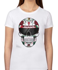 Daniel Suarez Racing Store Helmet Visor Skull T-shirt Daniel Suarez Racing Store Helmet Visor Skull T-shirt