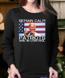 Dark Joe Biden Remain Calm Patriots Are In Control Shirt 3 Dark Joe Biden Remain Calm Patriots Are In Control Shirt 4