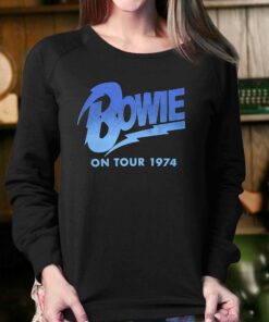 David Bowie Attractive T-shirt On Tour 1974 3 David Bowie Attractive T shirt On Tour 1974 4