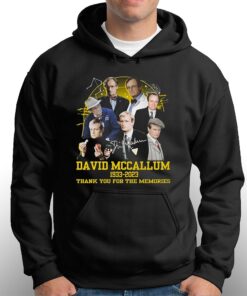 David Mccallum 1933 – 2023 Thank You For The Memories T-shirt 2 David Mccallum 1933 2023 Thank You For The Memories T shirt 3