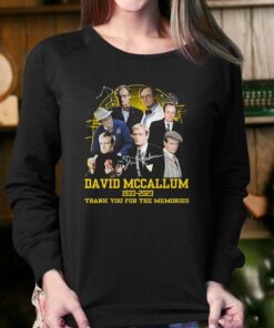 David Mccallum 1933 – 2023 Thank You For The Memories T-shirt 3 David Mccallum 1933 2023 Thank You For The Memories T shirt 4