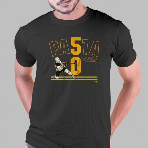 David Pastrnak 50 T-shirt