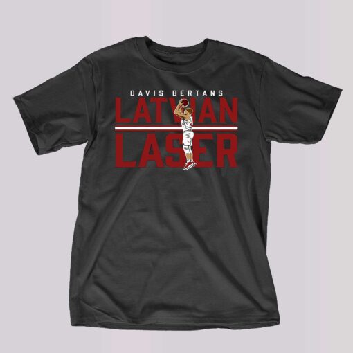 Davis Bertans Latvian Laser Shirt