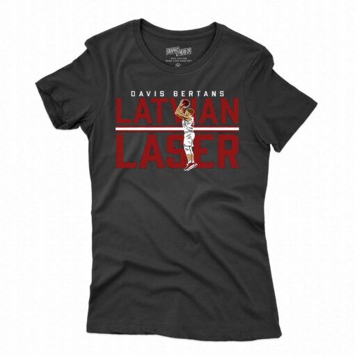 Davis Bertans Latvian Laser Shirt