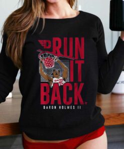 Dayton Basketball Daron Holmes Ii Run It Back T-shirt Dayton Basketball Daron Holmes Ii Run It Back T-shirt