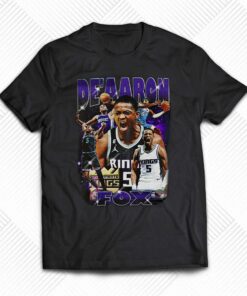Deaaron Fox Classic Vintage Bootleg T-shirt Deaaron Fox Classic Vintage Bootleg T-shirt