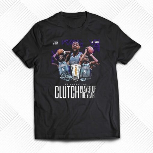 Deaaron Fox Clutch Player Of The Year Shirt