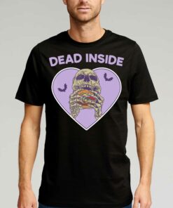 Dead Inside Skeleton Yami Kawaii Mental Illness Menhera T-shirt Dead Inside Skeleton Yami Kawaii Mental Illness Menhera T-shirt