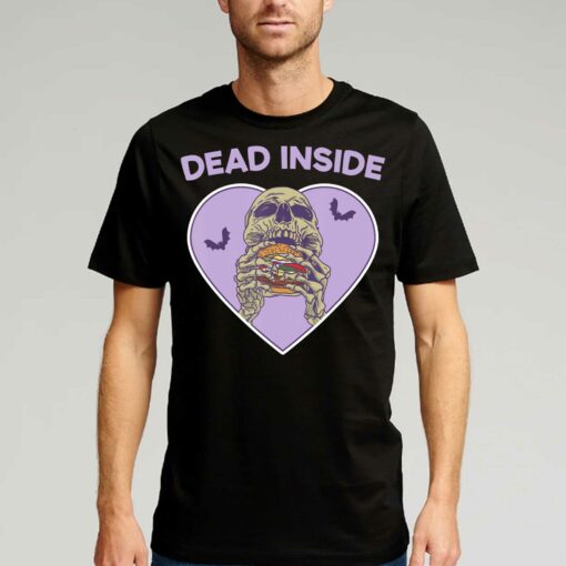 Dead Inside Skeleton Yami Kawaii Mental Illness Menhera T-shirt