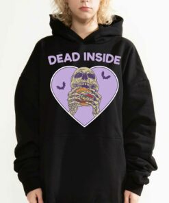 Dead Inside Skeleton Yami Kawaii Mental Illness Menhera T-shirt 2 Dead Inside Skeleton Yami Kawaii Mental Illness Menhera T shirt 3