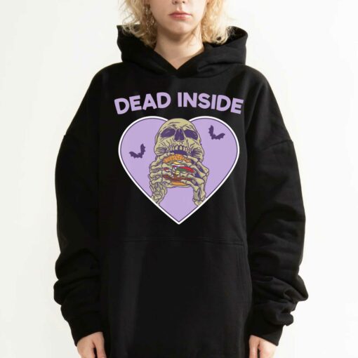 Dead Inside Skeleton Yami Kawaii Mental Illness Menhera T-shirt