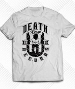 Death Row Records 1991 American Record Label Shirt Death Row Records 1991 American Record Label Shirt