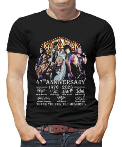 Def Leppard Hard Rock 47th Anniversary 1976 – 2023 For The Memories T-shirt Def Leppard Hard Rock 47th Anniversary 1976 – 2023 For The Memories T-shirt
