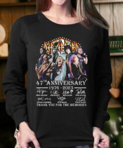 Def Leppard Hard Rock 47th Anniversary 1976 – 2023 For The Memories T-shirt 3 Def Leppard Hard Rock 47th Anniversary 1976 2023 For The Memories T shirt 4