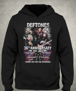 Deftones 36th Anniversary 1988 – 2024 Thank You For The Memories T-shirt 2 Deftones 36th Anniversary 1988 2024 Thank You For The Memories T shirt 3