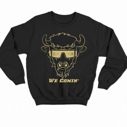 Deion Sanders We Comin Shirt Colorado Buffalo Shirt We Comin Prime Shirt