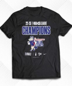 Delaware Blue Coats Nike 2023 Nba G-league Champions T-shirt Delaware Blue Coats Nike 2023 Nba G-league Champions T-shirt