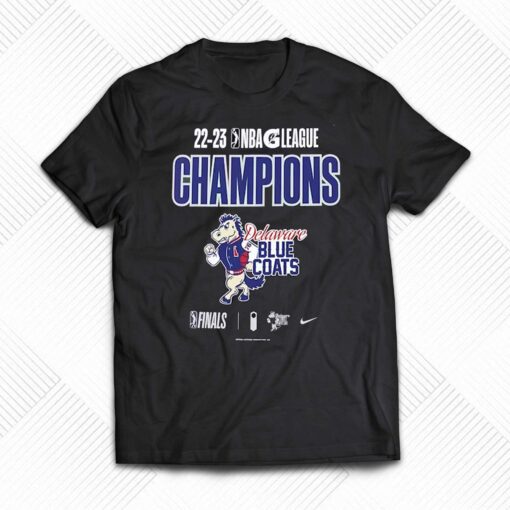 Delaware Blue Coats Nike 2023 Nba G-league Champions T-shirt