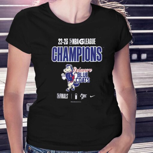 Delaware Blue Coats Nike 2023 Nba G-league Champions T-shirt