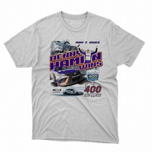 Denny Hamlin 2023 Adventhealth 400 Race Winner Shirt