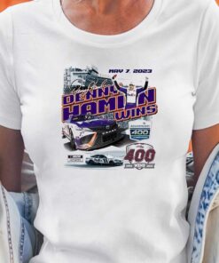 Denny Hamlin 2023 Adventhealth 400 Race Winner Shirt Denny Hamlin 2023 Adventhealth 400 Race Winner Shirt