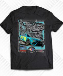Denny Hamlin Checkered Flag Sports 2023 400 Race Winner T-shirt Denny Hamlin Checkered Flag Sports 2023 400 Race Winner T-shirt