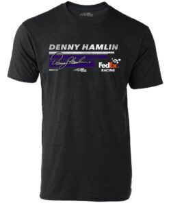 Denny Hamlin Joe Gibbs Racing Team Collection Hot Lap T-shirt Denny Hamlin Joe Gibbs Racing Team Collection Hot Lap T-shirt