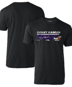Denny Hamlin Joe Gibbs Racing Team Collection Hot Lap T-shirt Denny Hamlin Joe Gibbs Racing Team Collection Hot Lap T-shirt