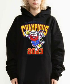 Denver Basketball Champions 2023 Logo 1980 Shirt 3