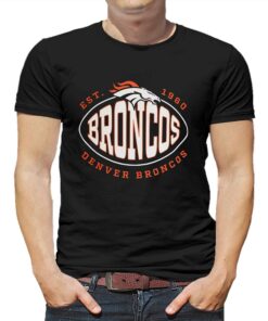 Denver Broncos Boss X Nfl Trap T-shirt Denver Broncos Boss X Nfl Trap T-shirt