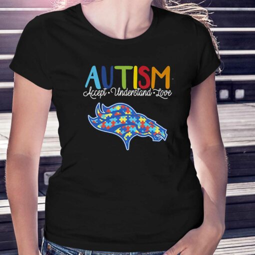 Denver Broncos Nfl Autism Awareness Accept Understand Love Shirt