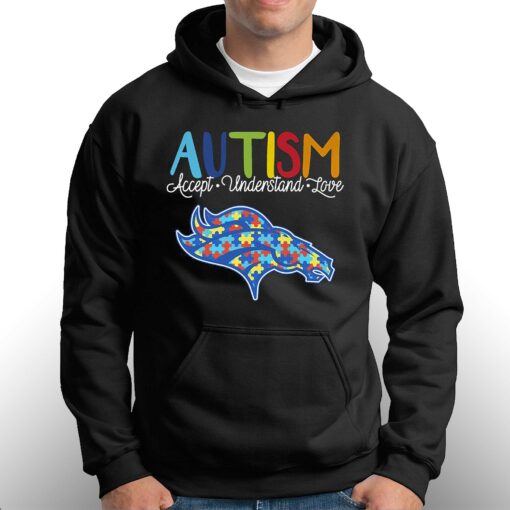 Denver Broncos Nfl Autism Awareness Accept Understand Love Shirt