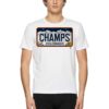 Denver Champs License Plate T-shirt