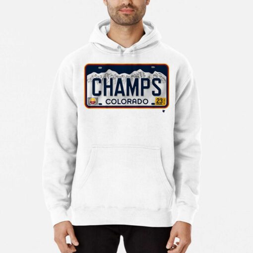 Denver Champs License Plate T-shirt