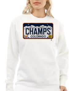 Denver Champs License Plate T-shirt 3 Denver Champs License Plate T shirt 4