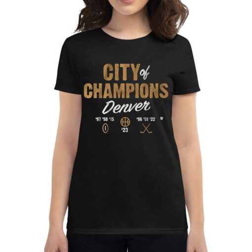 Denver City Of Champions T-shirt