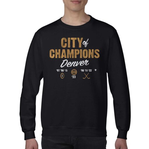 Denver City Of Champions T-shirt