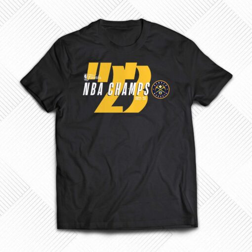 Denver Nuggets 2023 Nba Finals Champions Backboard T-shirt