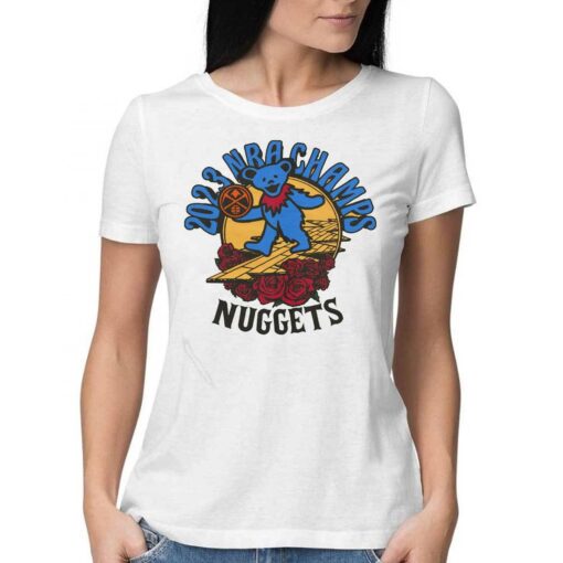 Denver Nuggets 2023 Nba Finals Champions Nba X Grateful Dead T-shirt