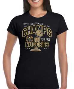 Denver Nuggets 2023 Nba Finals Champions Slip Trophy T-shirt Denver Nuggets 2023 Nba Finals Champions Slip Trophy T-shirt