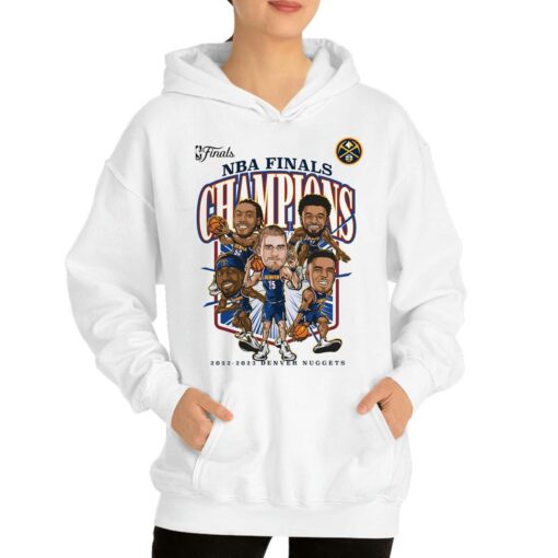 Denver Nuggets 2023 Nba Finals Champions Windmill Team Caricature T-shirt